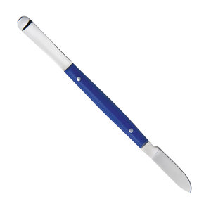 Couteau à cire, petit, bleu, manche en plastique, 130 mm, double extrémité, pour sculpture de cire en laboratoire dentaire, durable, pour modelage de cire en laboratoire dentaire - Product Image 2