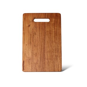 Tabla de cortar de madera de acacia con asa - Tabla de cortar para cocina al por mayor de la India - Product Image 1
