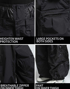 Conjunto de Pantalones de Snowboard Unisex 2026, Impermeables, para Esquí, Estilo Holgado, Pantalones de Nieve para Invierno, Ropa para Snowboard - Product Image 5