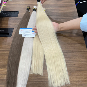 Top Selling Raw Vietnamese Colored Bulk Hair <b>Extensions</b> Double Drawn Virgin Human Hair <b>for</b> <b>Braiding</b> Wholesale Ready to Ship - Product Image 4