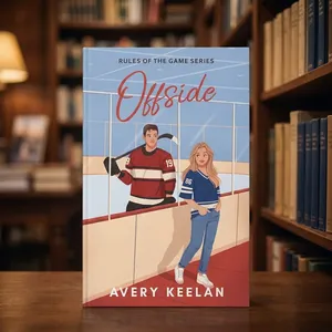 Off Side de Avery Keelan, novela de bolsillo sobre el romance deportivo del hockey universitario. - Product Image 3