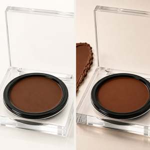 Paleta de Bronceador en Crema que se Convierte en Polvo - Iluminador Facial Mineral Pigmentado, Resistente al Agua y con Brillo - Product Image 3
