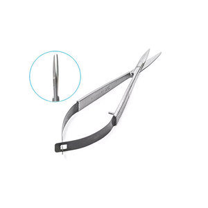 Ciseaux de manucure à lame incurvée violette en acier inoxydable, pointe aiguisée, pour la coupe des ongles, pour droitiers, pour adultes, manche en acier - Product Image 3