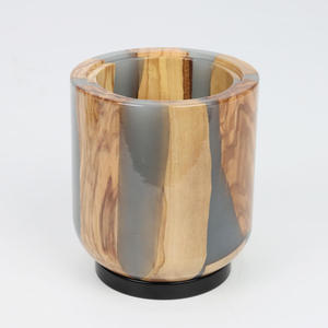 Top Selling Wooden & Metal Bakhoor Burner with Acrylic Storage Jar Luxury <b>Oud</b> <b>Incense</b> Holder for Arabic Home Decor & Elegant - Product Image 2