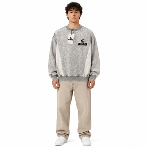 Men Acid Wash <b>Sweatshirts</b> Acid Wash <b>Sweatshirts</b> Men <b>Vintage</b> Acid Wash <b>Sweatshirts</b> Oversized Acid Wash <b>Sweatshirts</b> Washed - Product Image 5