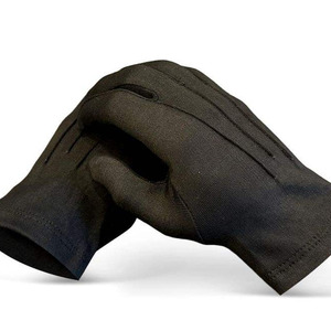 Guantes Negros Suaves de Algodón para Invierno, para Tamboristas Masónicos, Deportes al Aire Libre y Esquí, Uso Diario - Product Image 2