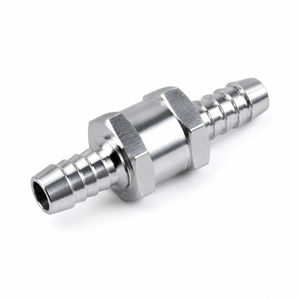 Válvula de Retención Manual de Aleación de Aluminio de 6/8/9/10/12mm para Automóvil, Válvula de Retención de Combustible para Automóvil, Válvula de Retención Unidireccional para Aceite - Product Image 2