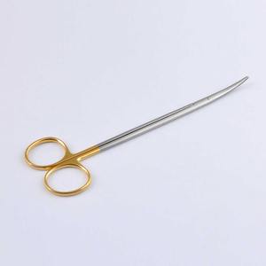 Pinzas de sellado curvas de punta fina Metzenbaum, tijeras bipolares antiadherentes manuales de acero inoxidable de alta calidad, fabricante pakistaní. - Product Image 6