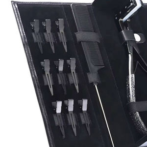 Kit d'outils de coiffure Micro Link avec aiguille à boucler, outil d'ouverture de perles, ciseaux fins, pinces de sectionnement et anneaux d'application - Product Image 2