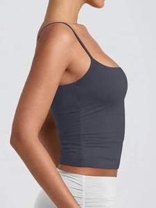 Débardeur plissé uni tie-dye pour femme grande taille Ever Glow de haute qualité, col rond, écologique, respirant, séchage rapide, en polyester - Product Image 3