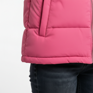 Gilet matelassé léger pour femmes, veste sans manches d'hiver, fabricant de vêtements OEM - Product Image 6