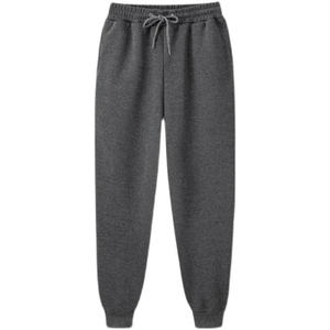 Pantalones de chándal anchos personalizados con bordado para hombre, de algodón de felpa cepillado de 500 g, estilo jogger de pierna ancha - Product Image 1