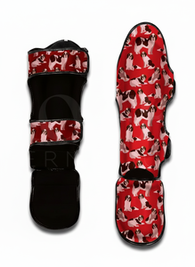 Protège-tibias professionnels de boxe thaïlandaise en mousse EVA pour enfants et adultes – Équipement de protection pour le kickboxing et le MMA - Product Image 4