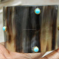 Corne de buffle pour l'exportation Bracelets Bracelets Bijoux à des prix abordables, Bracelet jonc artisanal par M. . R S. EXPORTATIONS