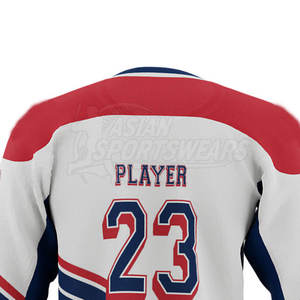 Camiseta de hockey sobre hielo personalizada con nombre y número, ropa para aficionados, uniformes auténticos de la liga a un precio razonable - Product Image 6