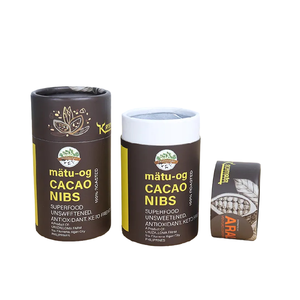 Embalaje de tubo de papel Kraft de precio competitivo para tubo de papel de cartón biodegradable de té-Muestra gratis, Color personalizado - Product Image 1