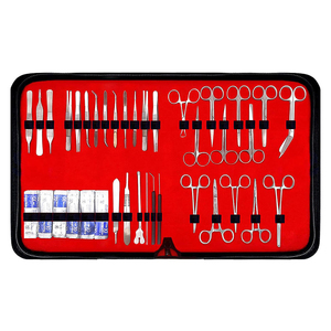 Kit de dissection portable, ensemble d'outils de laboratoire avec instruments de précision et étui de rangement organisé pour l'enseignement de la biologie et de l'anatomie - Product Image 1
