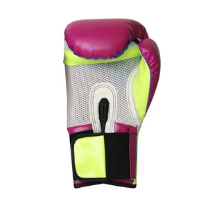 Guantes de Boxeo Personalizados con Logotipo Blanco y Rosa para Mujer, Equipo de Entrenamiento de Cuero PU, Guantes de Boxeo con Diseño Geométrico Impreso para Mujer, Sparring - Product Image 1