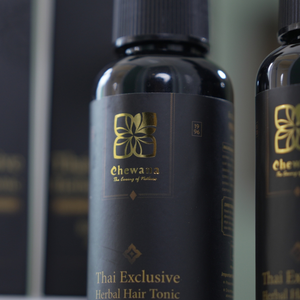 Tónico capilar herbario exclusivo tailandés orgánico de 75 ml elaborado con 14 extractos de hierbas que fortalece las raíces del cabello para el crecimiento del cabello. - Product Image 4