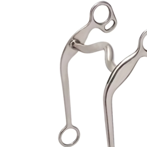 Bocado de Acero Inoxidable de Primera Calidad con Boca Mediana de 5 Pulgadas para Caballo Western, para Silla de Doma, Tamaños Personalizados - Product Image 6