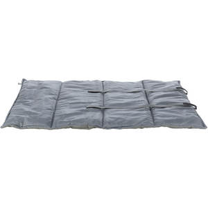 Leni 80 60 cm Grey Travel <b>Blanket</b> As <b>Pet</b> Backseat Cover - Product Image 2