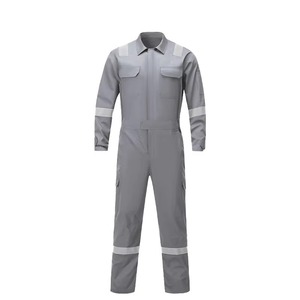 Combinaison de travail personnalisée, durable, coupe-vent, certifiée CE, en coton réfléchissant, haute visibilité, pour les travaux mécaniques, électriques et techniques - Product Image 3