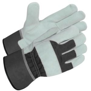 Gants de travail robustes à double paume pour travaux de construction sur le terrain et de montage, gants industriels en cuir pour monteurs - Product Image 4