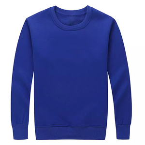 Sweat-shirt à col rond jaune pour homme, manches régulières, tricoté, couleur unie, vêtement d'hiver, 100% coton, respirant, 300g, anti-rétrécissement - Product Image 4