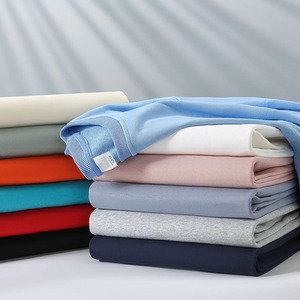 Sweat-shirt à col rond pour homme, couleur unie, tricoté, 100% coton biologique, respirant, écologique, décontracté, hiver, service OEM - Product Image 1