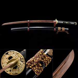 Épée de samouraï en bois de haute qualité pour l'entraînement MMA, lame droite en bois sur mesure, équipement durable pour les arts martiaux - Product Image 5