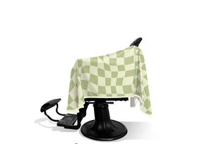 Cape de coiffure personnalisée en polyester, tendance pour salon de coiffure, capes de barbier sur mesure très demandées, jetables - Product Image 2