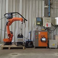 Robot de soudage industriel 6 axes abordable pour les petites et moyennes entreprises manufacturières