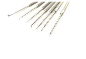 Juego de microinstrumentos de myringotomía de acero inoxidable para oído, kit de instrumentos quirúrgicos ORL con certificación CE - Product Image 2