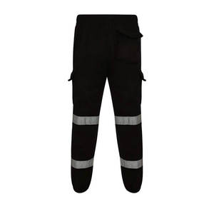Mens Breathable Plus Size Hi Visibility Cotton Cargo Pants with Knee Pads ODM Workwear Multi-Pocket Durable <b>Construction</b> - Product Image 1