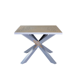 Table à manger carrée de luxe au design minimaliste moderne pour la décoration intérieure, en provenance d'Indonésie - Product Image 4