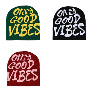 Wholesale Latest New Fashion Design Y2K Acrylic Custom Logo Made Best Design Beanie All Over Print Jacquard Knit Beanie Hat - Product Image 5