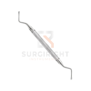 Cureta dental quirúrgica manual dentada de clase I de acero inoxidable con certificación CE ISO de Blush Surgical - Product Image 5