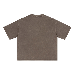 T-shirts décontractés 2026 de haute qualité à coupe régulière, bas de sweat en molleton bouclette français personnalisé pour homme, manches courtes en coton - Product Image 3