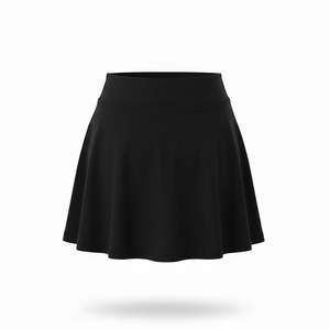 Jupe-short de pickleball personnalisable pour femme, zonée, taille haute, séchage rapide, respirante, pour l'entraînement, prête à être expédiée, personnalisable - Product Image 3