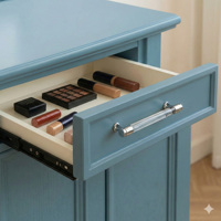 Poignée de meuble en alliage d'aluminium durable et moderne, tirette en tube acrylique, installation facile, durable, pour armoire et tiroir