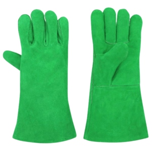 Gants de soudage en cuir de vachette pleine fleur, résistants à l'abrasion, à la chaleur et aux étincelles, pour la construction et la protection des mains des soudeurs - Product Image 5