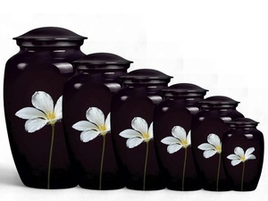 church supply aluminium urn funeral director aluminium urn ashes keepsake aluminium urn <b>memory</b> urn aluminium <b>vase</b> tribute <b>vase</b> - Product Image 6