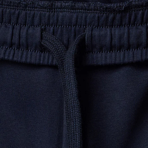 Shorts de sport en molleton écologique bleu marine pour homme, avec cordon de serrage à la taille, pour la gym, la course et les activités décontractées - Product Image 5
