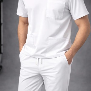 Tenue médicale de haute qualité pour homme en coton, idéale pour les uniformes d'hôpital - Product Image 4