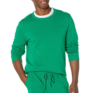Hot Sale High Quality Men's Wear Fleece Clothes Men's Sweatshirts Custom Made Blank Fleece <b>Pullover</b> Basic Sweatshirts in Low MOQ - Product Image 3