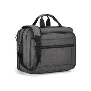 Sac à bandoulière pour ordinateur portable en cuir véritable de haute qualité pour hommes - Sac d'affaires élégant à grande capacité - Product Image 2