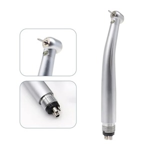 หัวกรอฟันความเร็วสูงแบบ LED พร้อมตลับลูกปืนเซรามิก ระบบฉีดน้ำสามทาง ปุ่มกด สำหรับทันตแพทย์ - Product Image 2