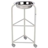 Support de lavage des mains en acier inoxydable pour hôpital avec vasque, chariot médical en acier inoxydable avec vasque pour usage hospitalier