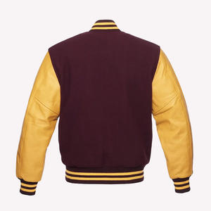 Sweat-shirt Homme/Garçon, Veste de Baseball Homme, Design Tendance, Marron et Or, Coupe Slim, Veste Universitaire Homme - Product Image 2