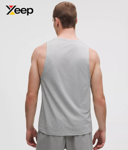 เสื้อกล้ามออกกำลังกายผู้ชาย XEEP รุ่น XC-GTT-18 คุณภาพสูง ระบายอากาศได้ดี แห้งเร็ว ผ้าถัก 100% คอตตอน คอกลม สีพื้น ปรับแต่งได้ - Product Image 2